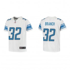 Youth Brian Branch White 2023 NFL Draft Game Jersey