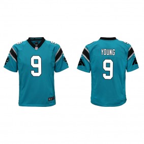 Youth Bryce Young Blue 2023 NFL Draft Game Jersey