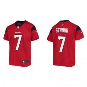 Youth C. J. Stroud Red 2023 NFL Draft Game Jersey