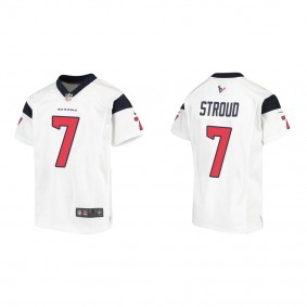 Youth C. J. Stroud White 2023 NFL Draft Game Jersey