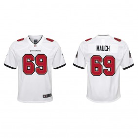 Youth Cody Mauch White 2023 NFL Draft Game Jersey