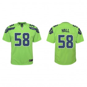Youth Derick Hall Green 2023 NFL Draft Alternate Game Jersey