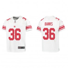 Youth Deonte Banks White 2023 NFL Draft Game Jersey