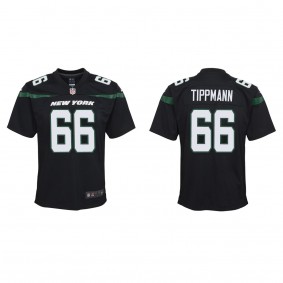 Youth Joe Tippmann Black 2023 NFL Draft Game Jersey