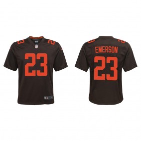 Youth Cleveland Browns Martin Emerson Brown 2022 NFL Draft Alternate Game Jersey