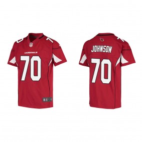 Youth Paris Johnson Cardinal 2023 NFL Draft Game Jersey