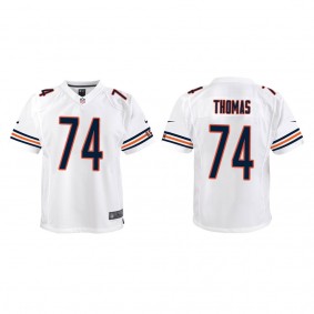 Youth Chicago Bears Zachary Thomas White 2022 NFL Draft Game Jersey