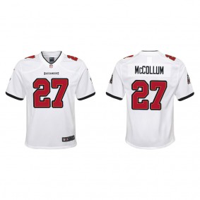 Youth Tampa Bay Buccaneers Zyon McCollum White 2022 NFL Draft Game Jersey